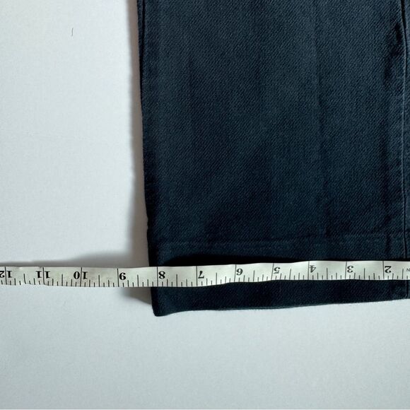 Sandro Elegant Dark Navy Cropped Trousers Size 34 - Picture 8 of 10